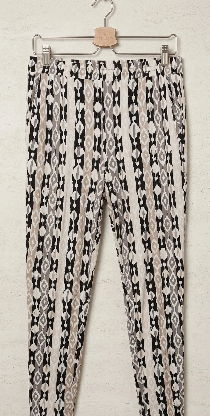 Pantalon fluide pour femme, de style décontracté, taille L, Marque H&M